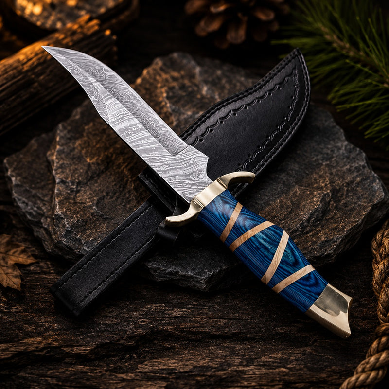 Vortex Edge Damascus
