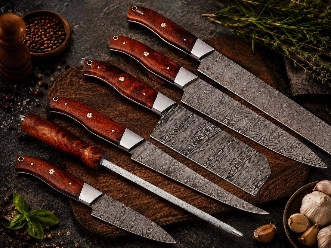 Royal Forge Damascus Set