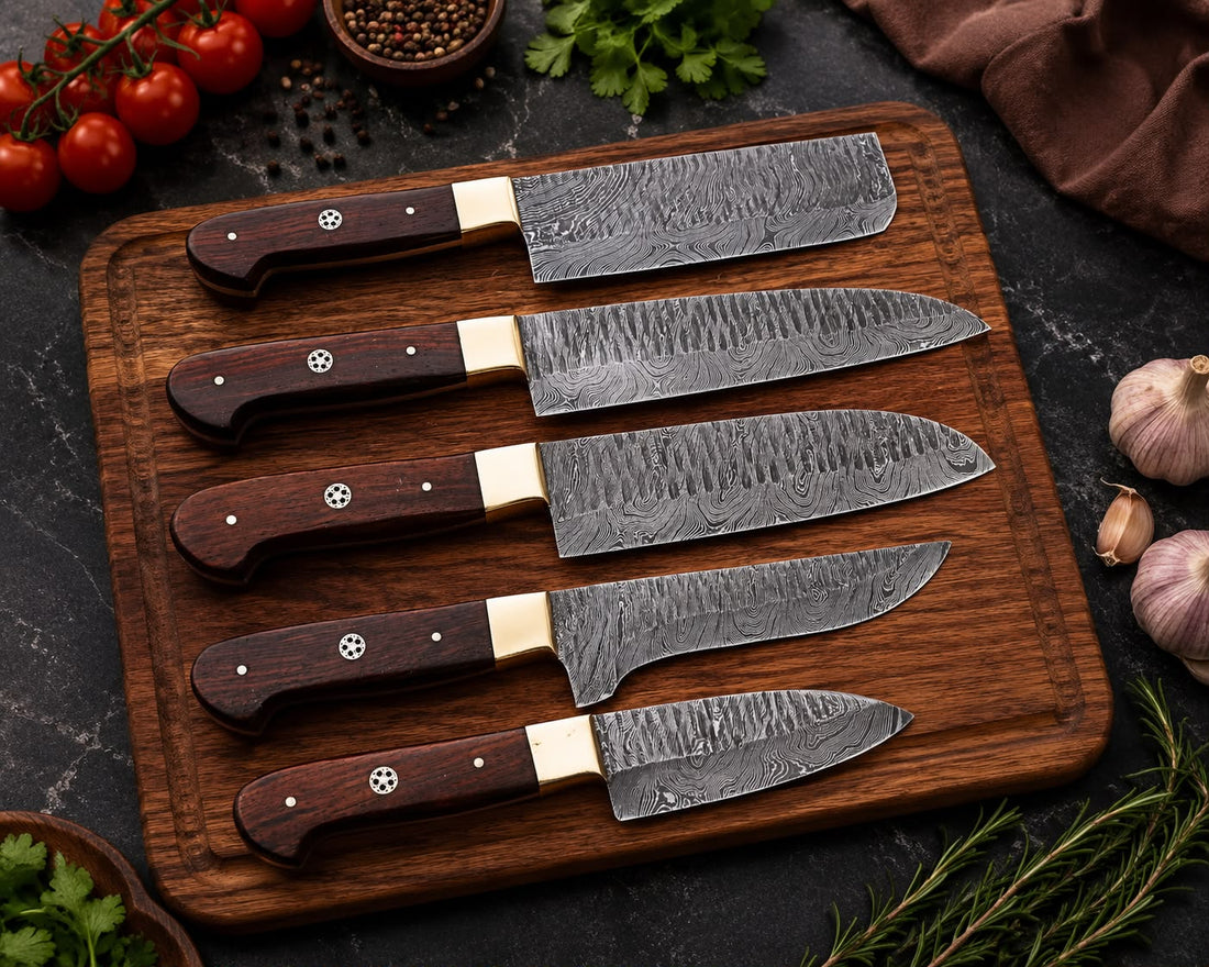 Prestige Wood Handle Knife Set