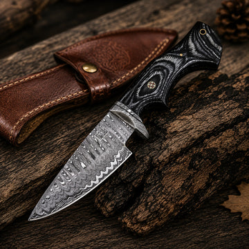 Night Wolf Damascus Blade