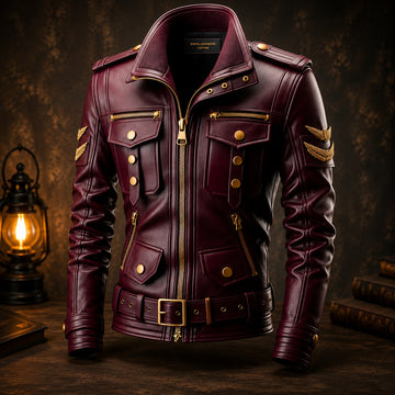 Royal Vanguard Leather Jacket