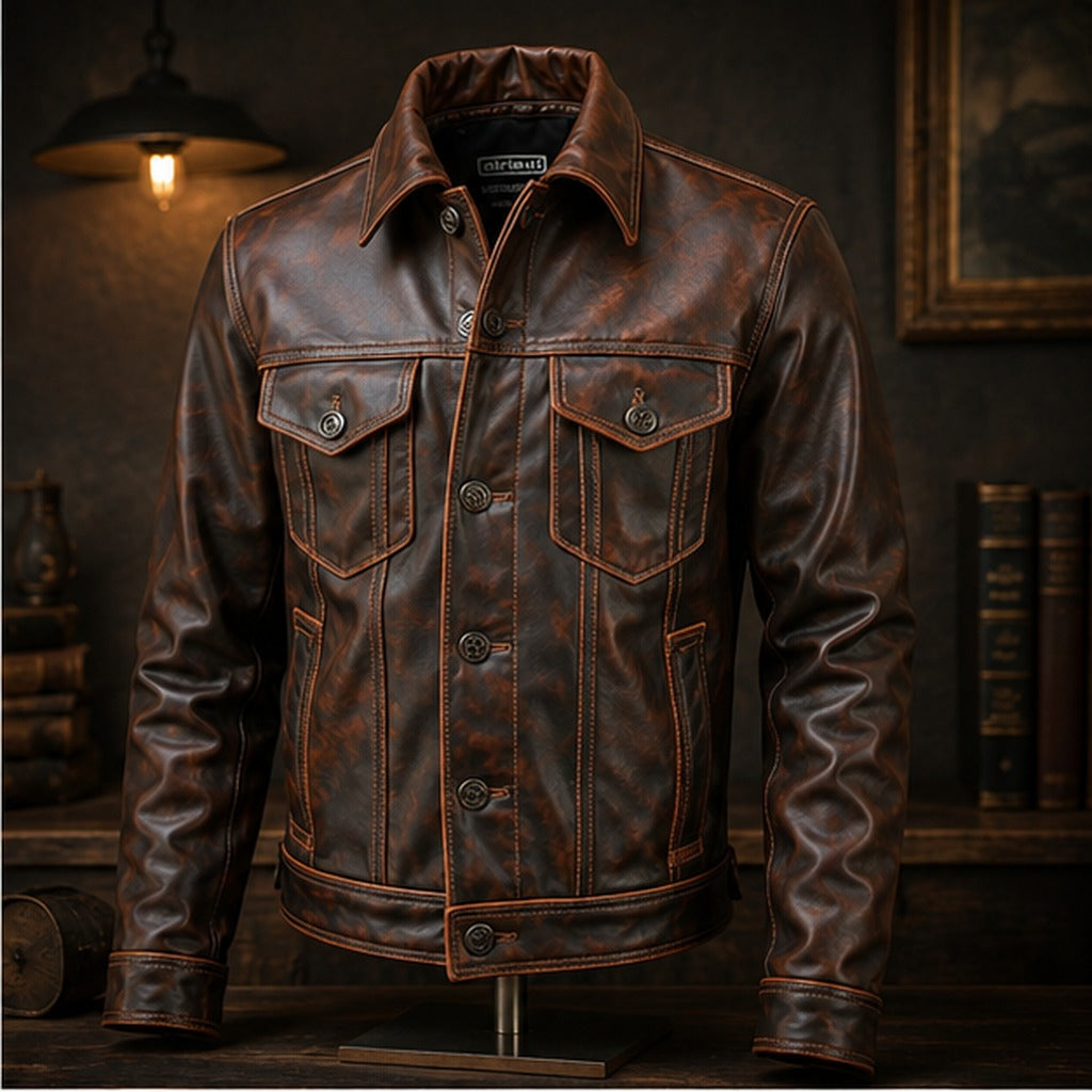 Heritage Trail Leather Jacket