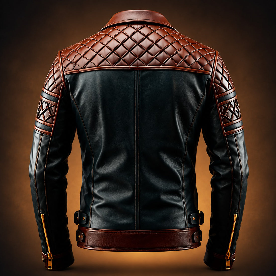 Titan Forge Luxe Biker Jacket