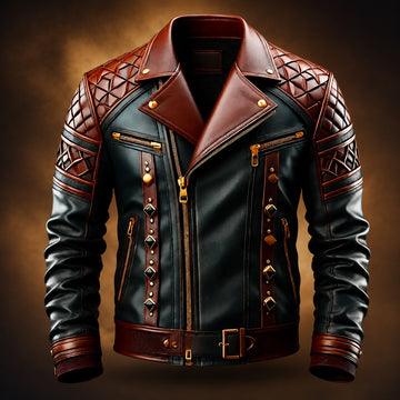 Titan Forge Luxe Biker Jacket